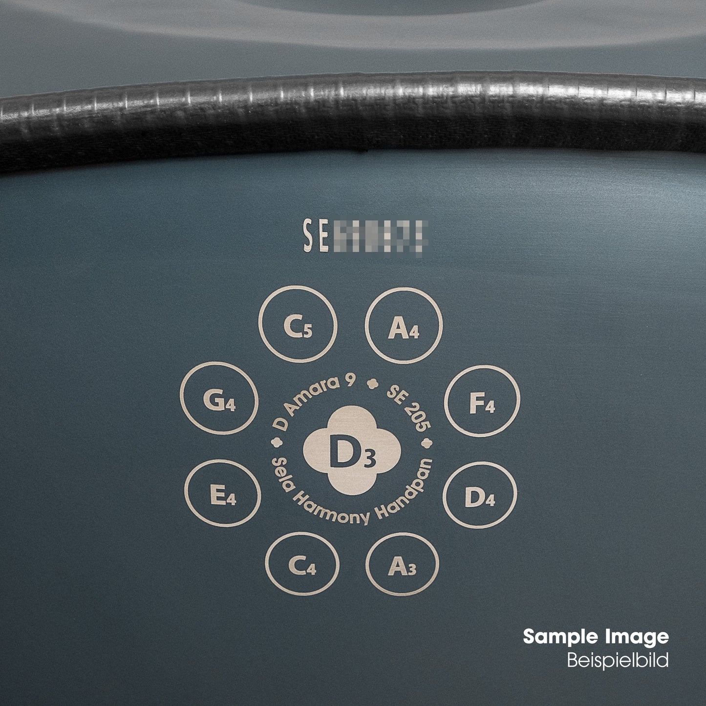 Harmony Handpan D Kurd 9 – nitrided Steel