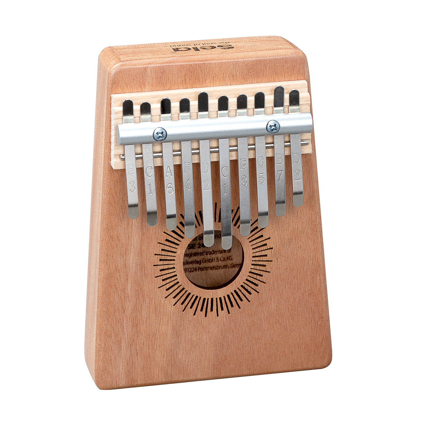 Sela Kalimba Mahagoni 10