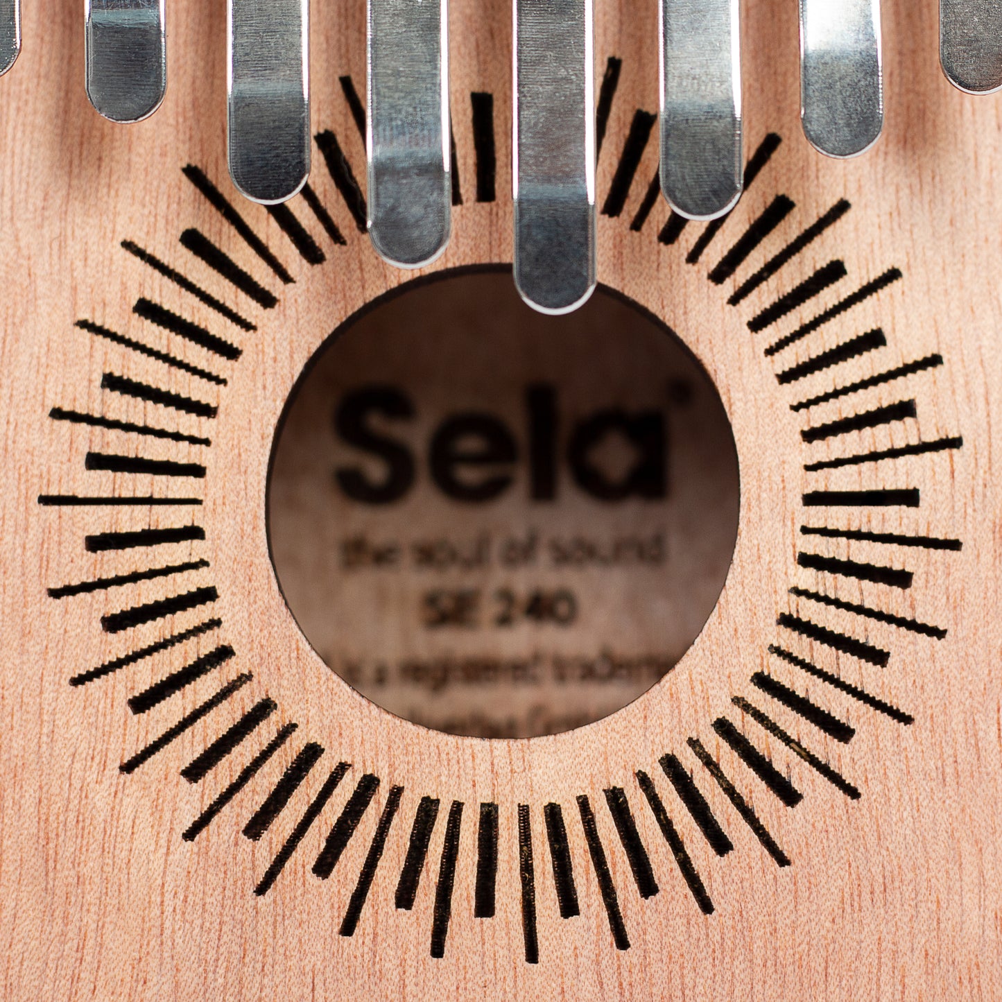 Sela Kalimba Mahagoni 10