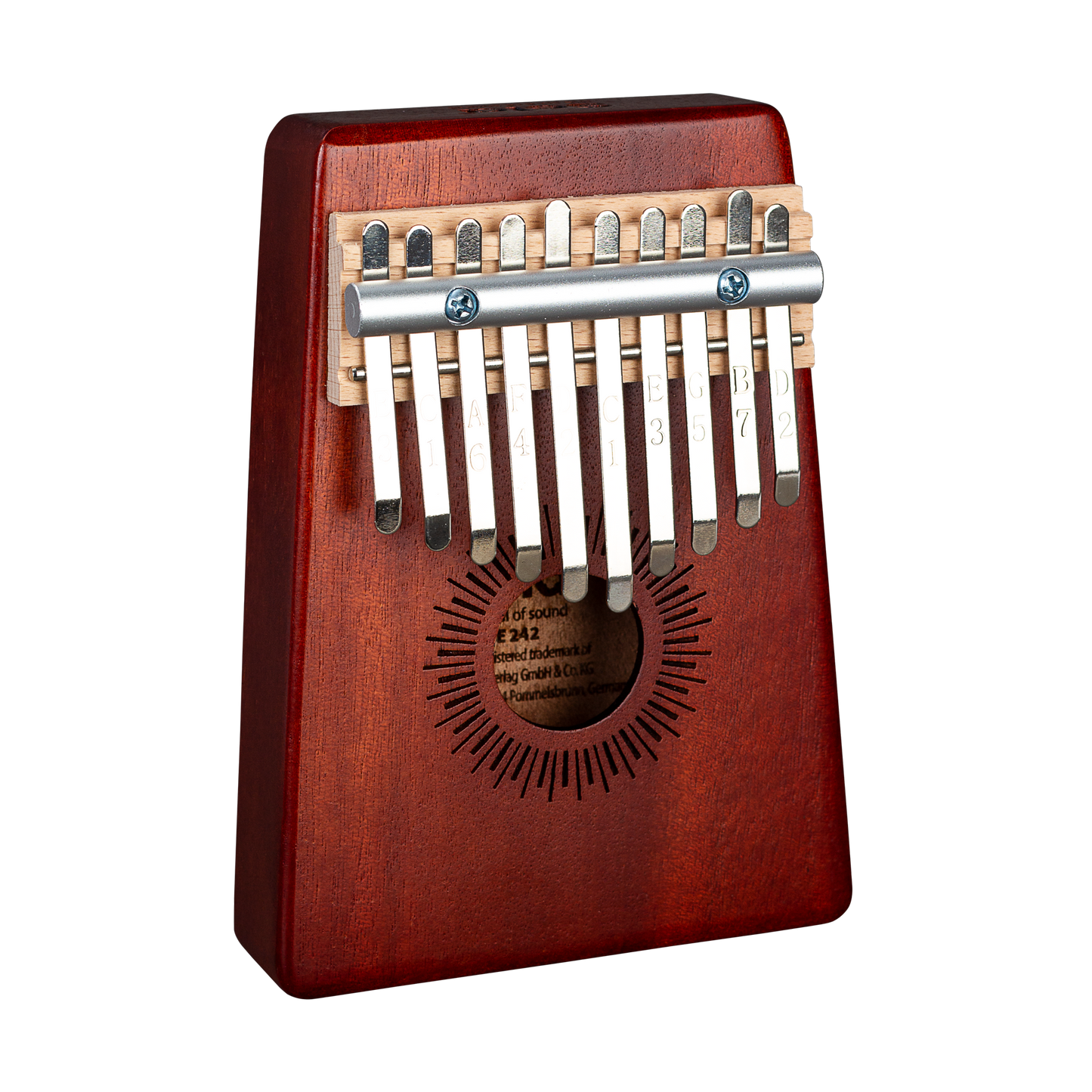 Sela Kalimba Mahagoni 10 Rot