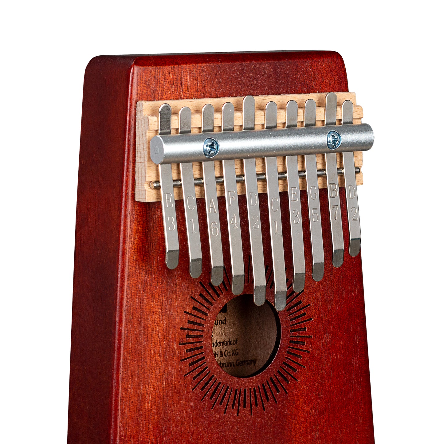 Sela Kalimba Mahagoni 10 Rot