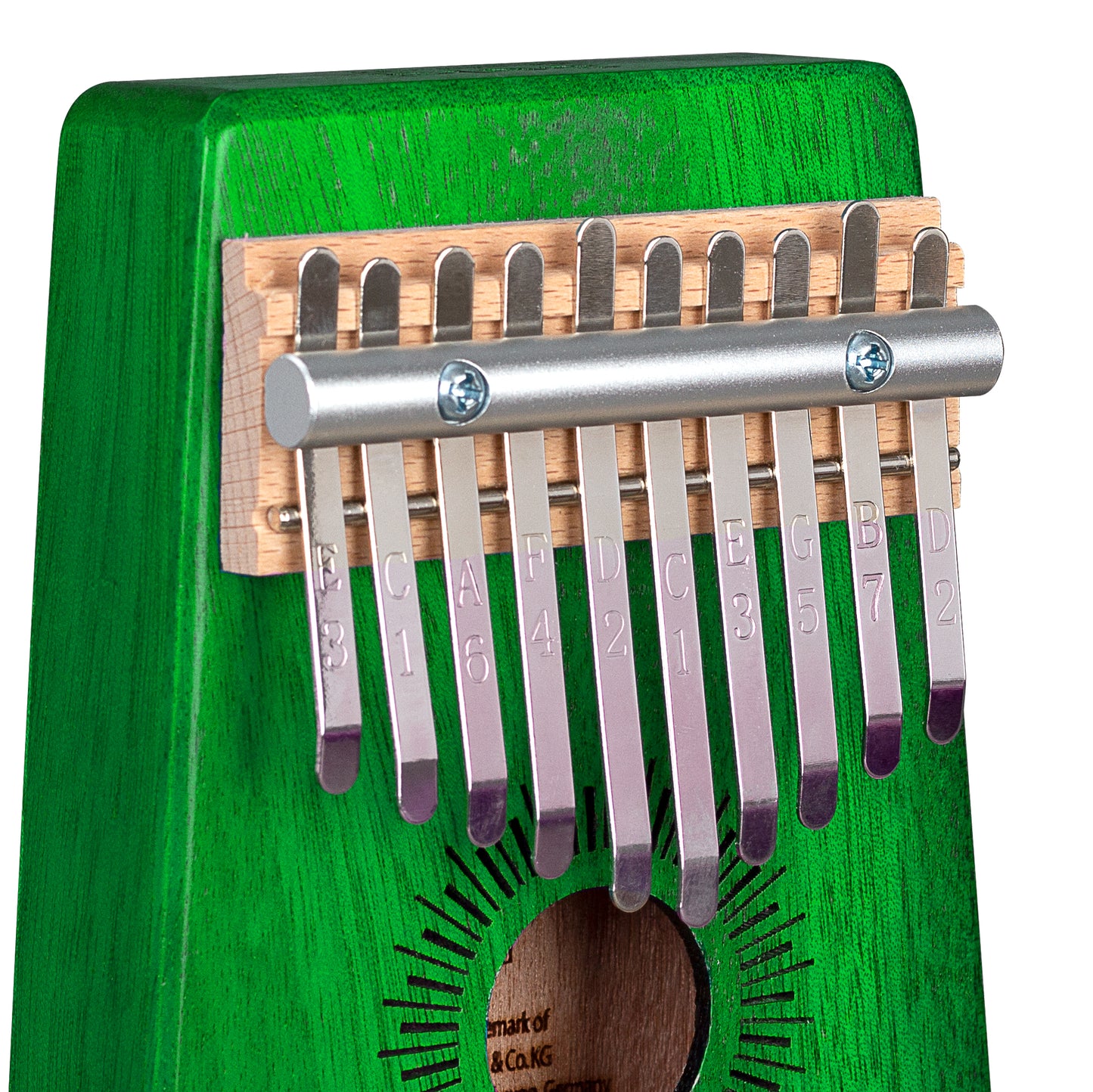 Sela Kalimba Mahagoni 10 Grün