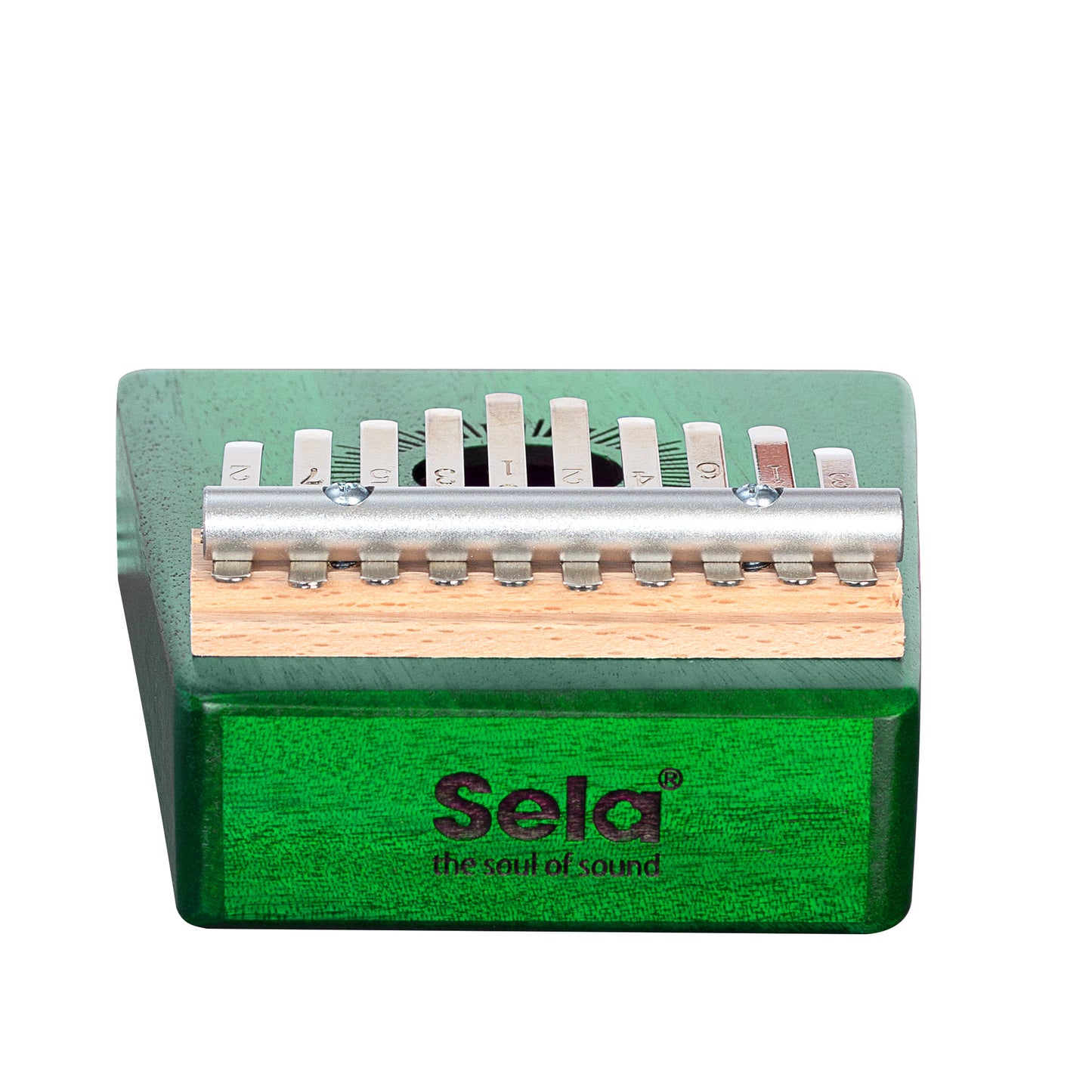 Sela Kalimba Mahagoni 10 Grün
