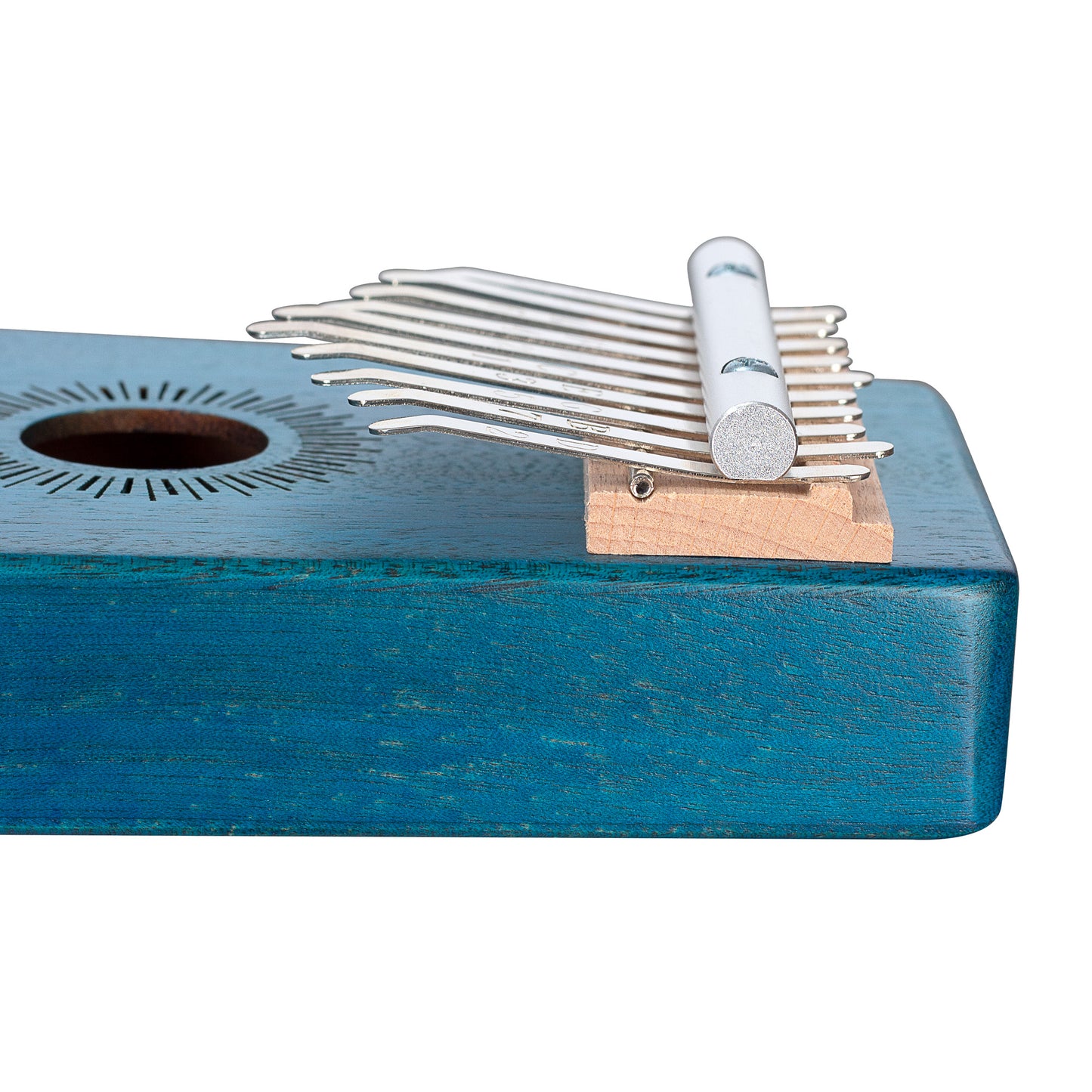 Sela Kalimba Mahagoni 10 Blau