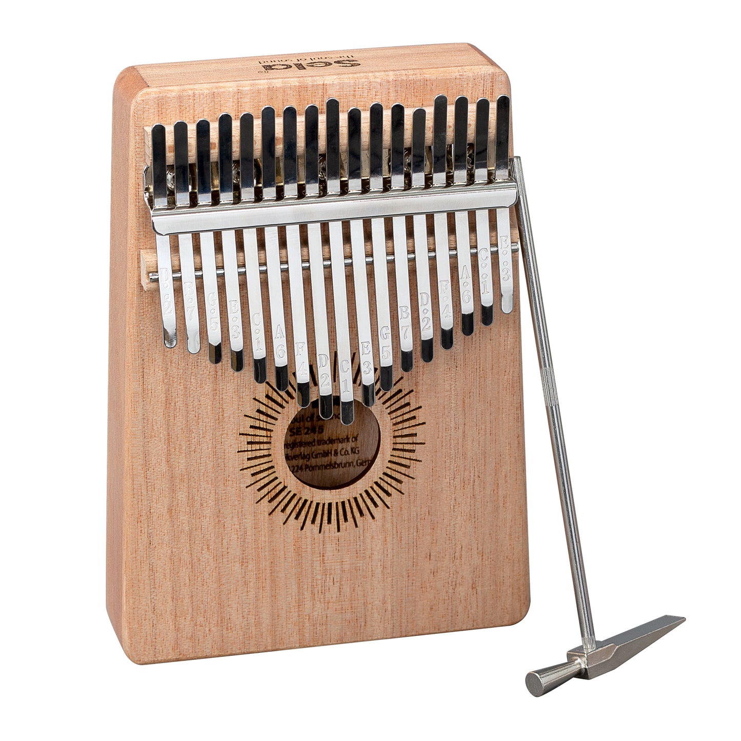 Sela Kalimba Mahagoni 17