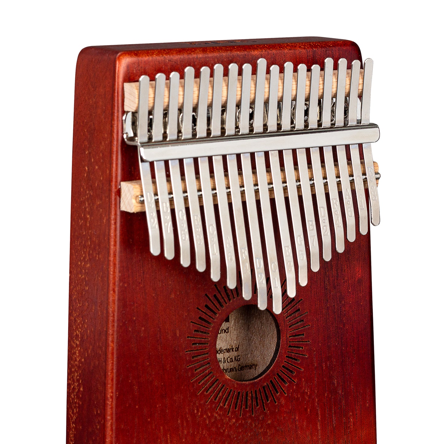 Sela Kalimba Mahagoni 17 Rot