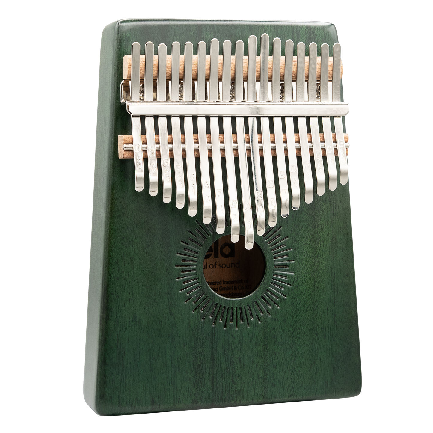 Sela Kalimba Mahogany 17 Green