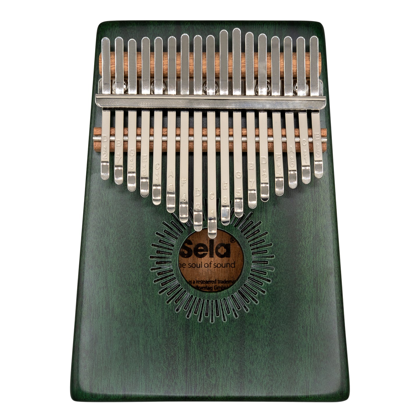 Sela Kalimba Mahogany 17 Green