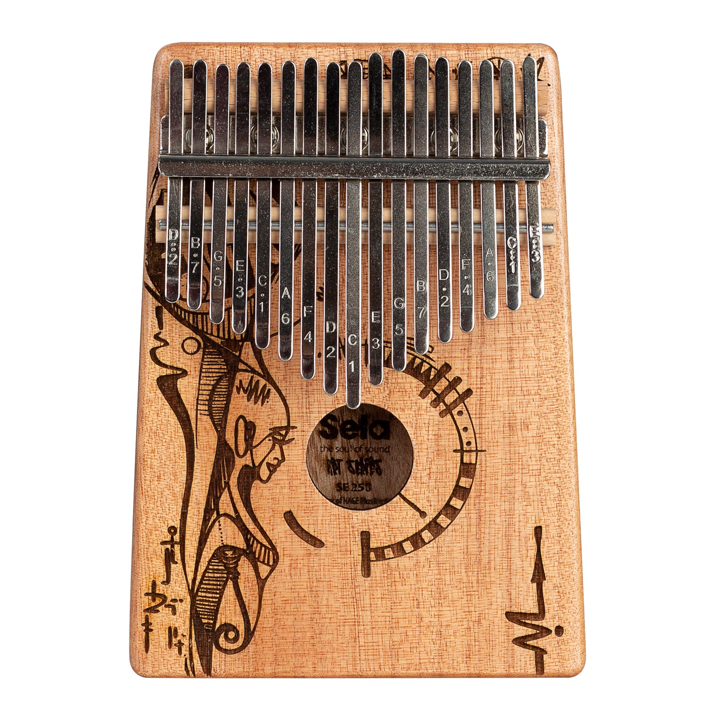 Art Series Kalimba 17 Peaceful Mind