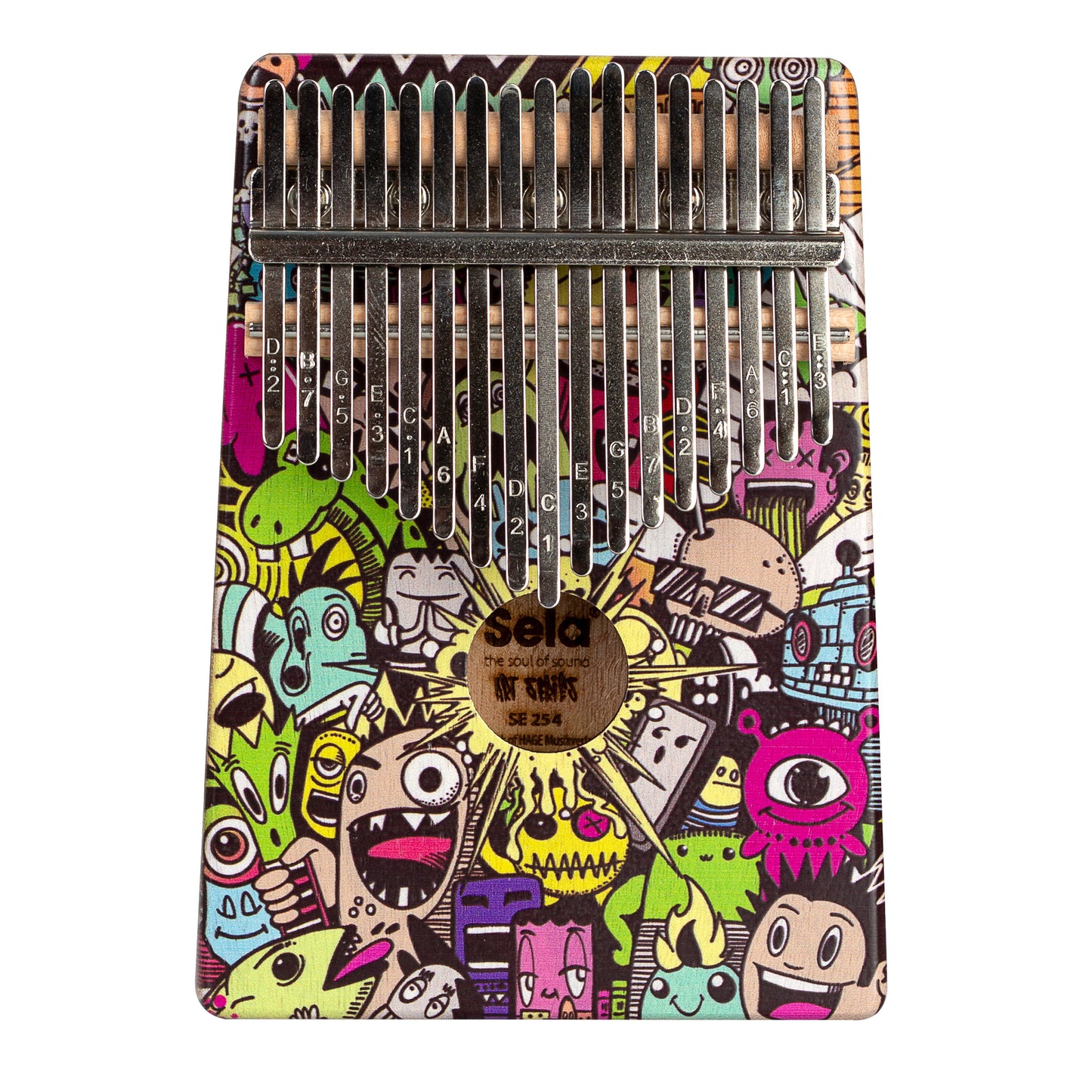 Art Series Kalimba 17 Little Monster