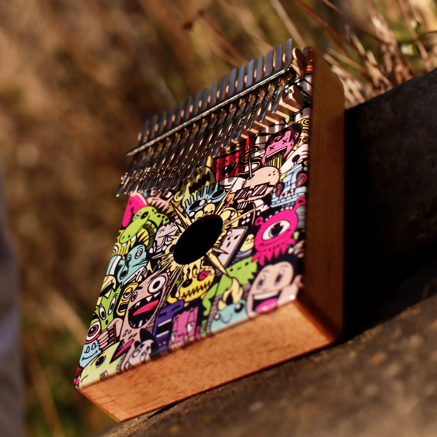 Art Series Kalimba 17 Little Monster