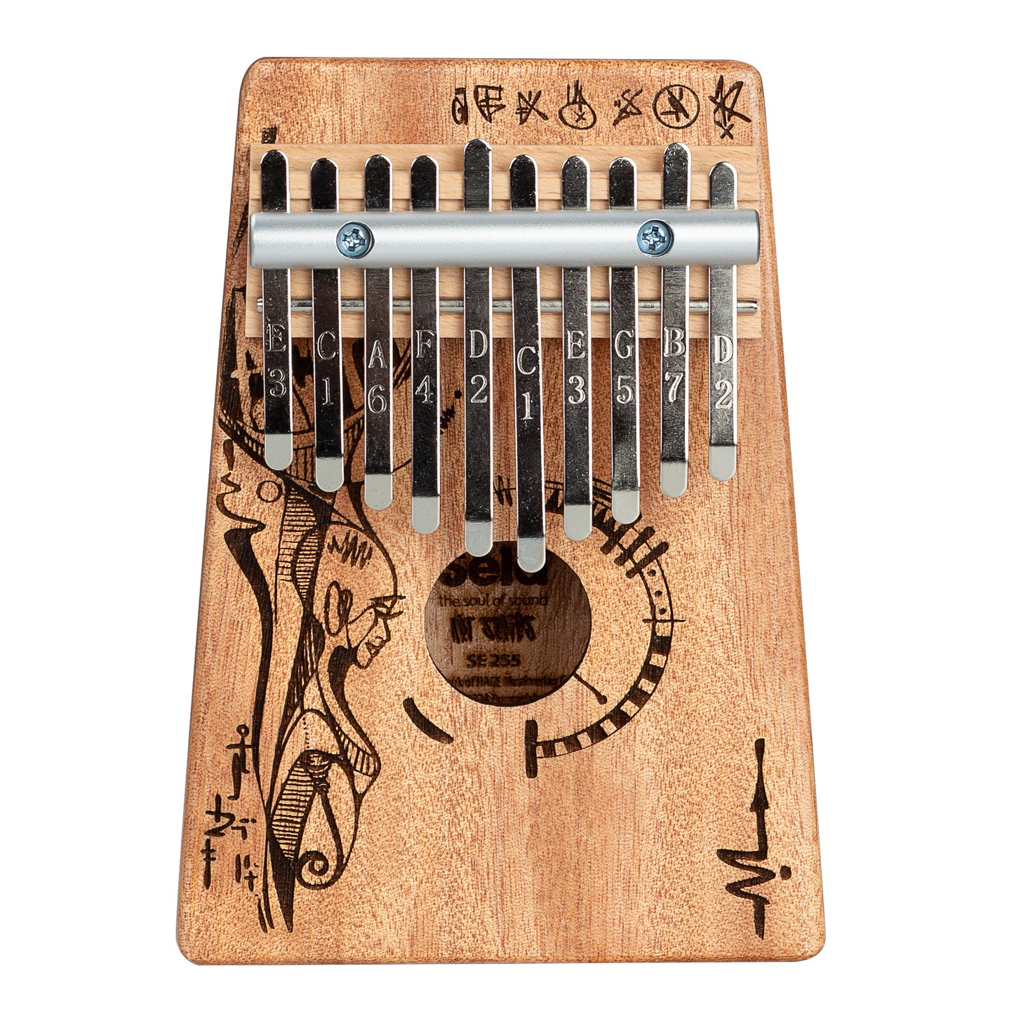 Art Series Kalimba 10 Peaceful Mind