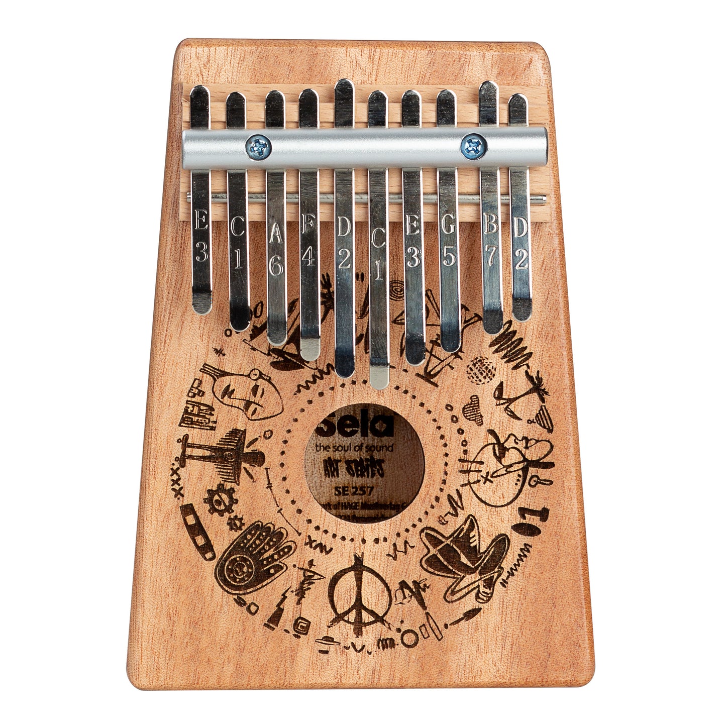 Art Series Kalimba 10 Free Spirit