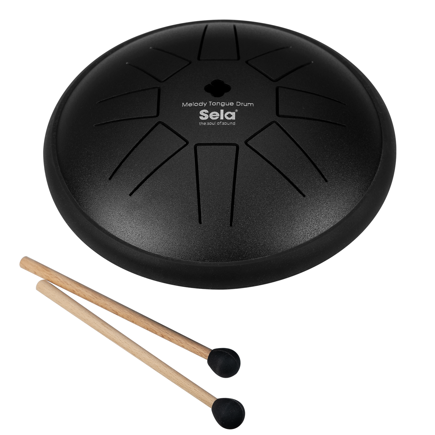 Melody Tongue Drum 6“ C Major Black