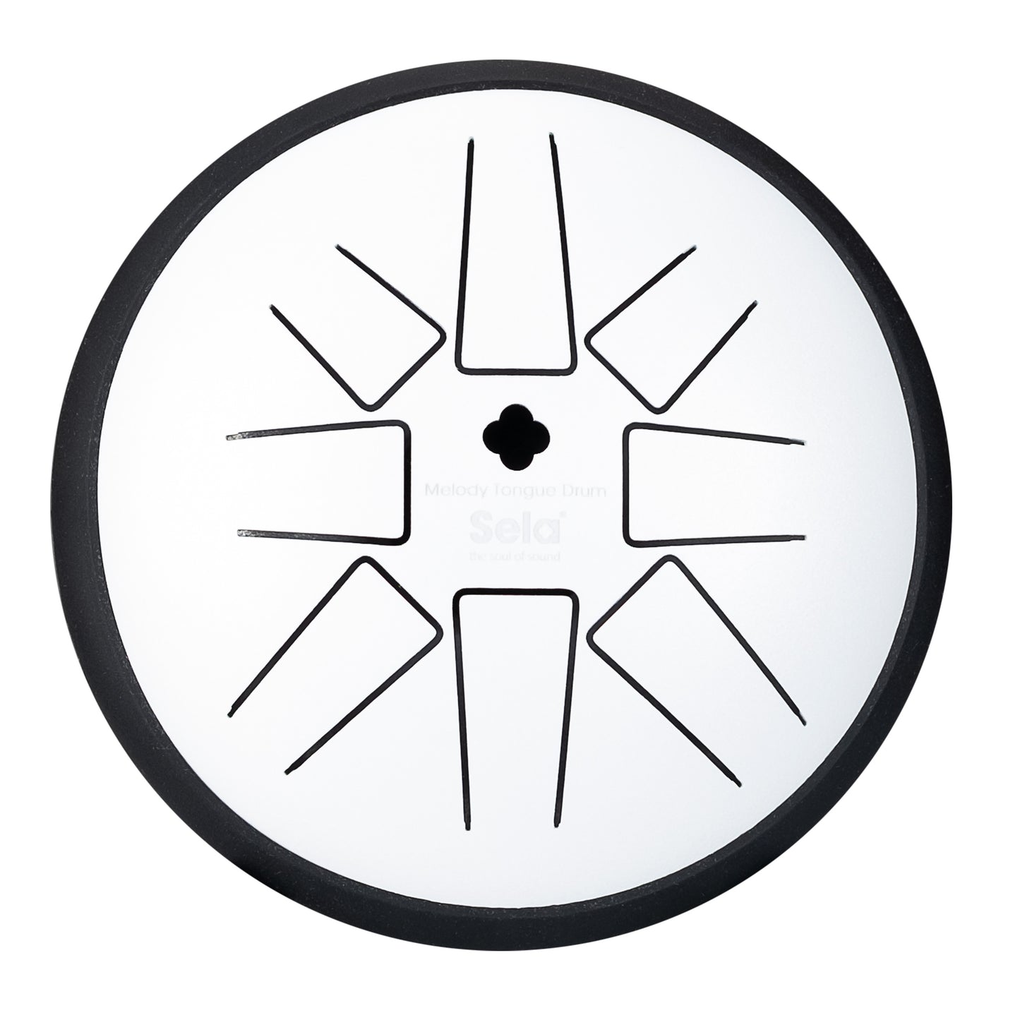 Melody Tongue Drum 6“ G Minor Pentatonic White