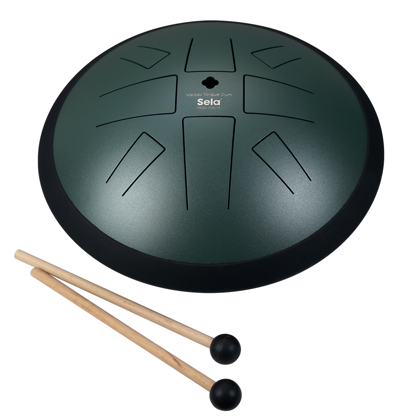 Melody Tongue Drum 10“ C Golden Gate Dark Green