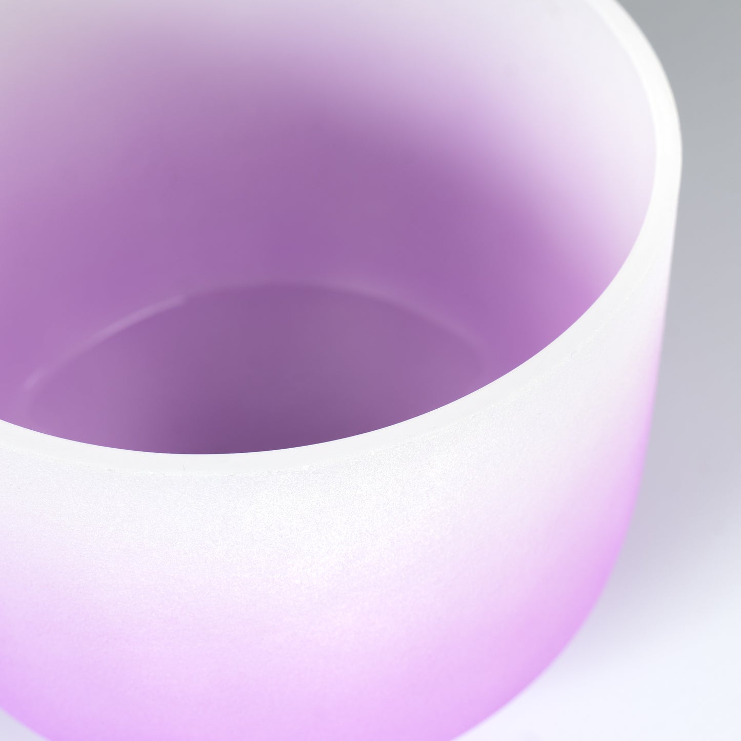 Crystal Singing Bowl Chakra 8" - Violet, Crown, B (432 Hz)