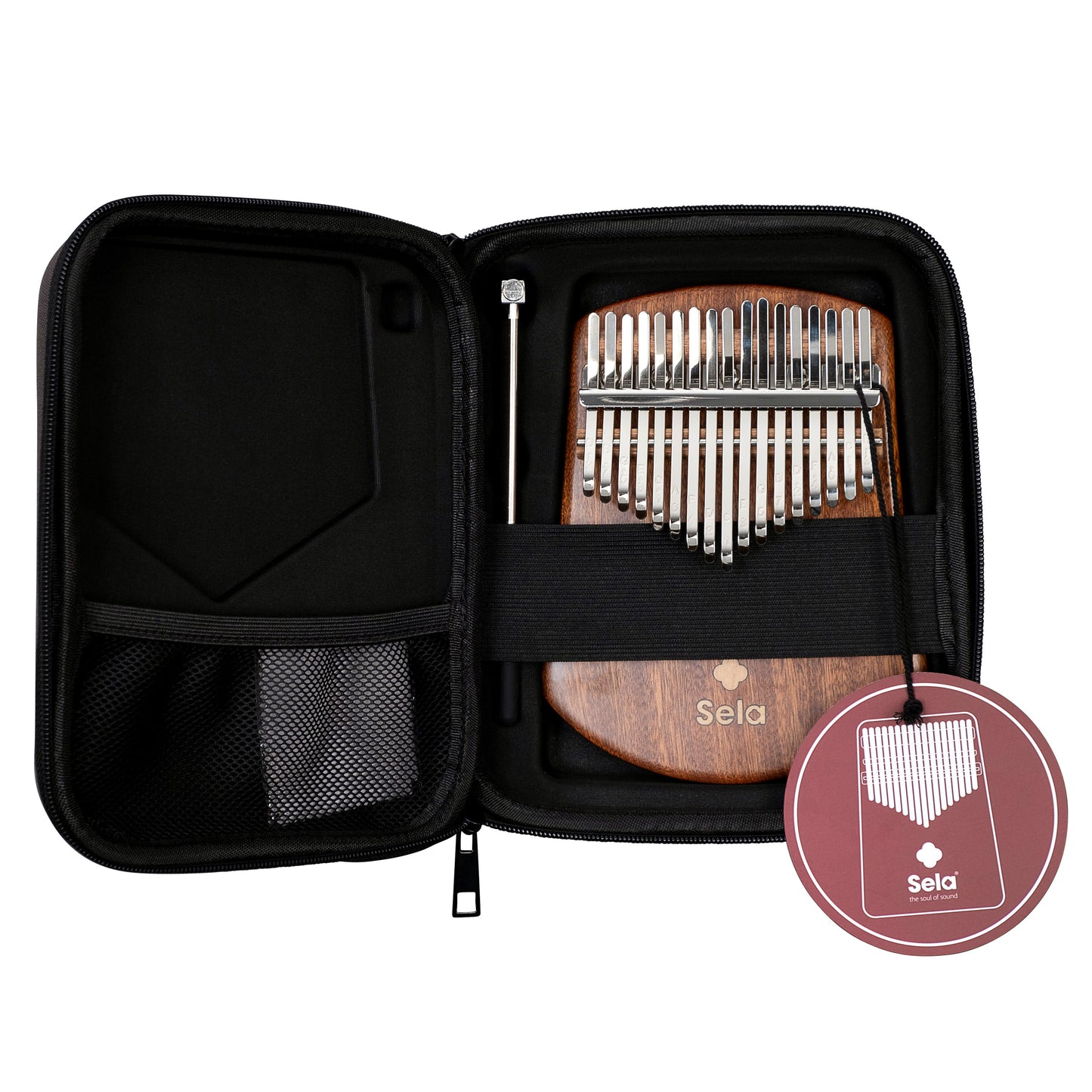 Sela Kalimba 17 Solid Sapele