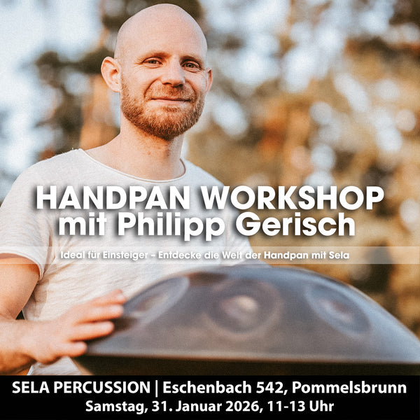 Sela Handpan Workshop 31.1.26, 11:00 Uhr