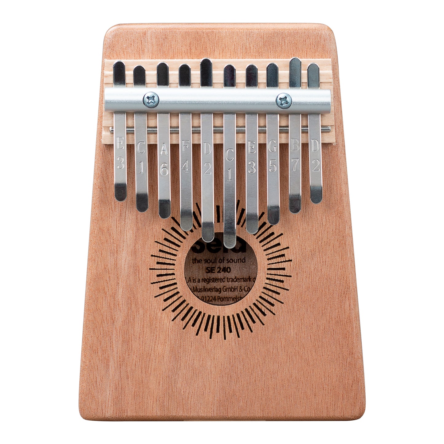 Sela Kalimba Mahagoni 10