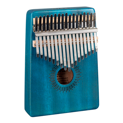 Sela Kalimba Mahagoni 17 Blau