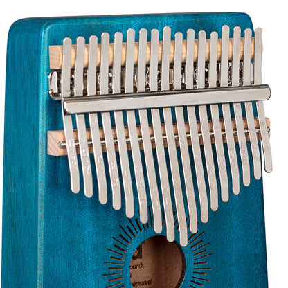 Sela Kalimba Mahogany 17 Blue