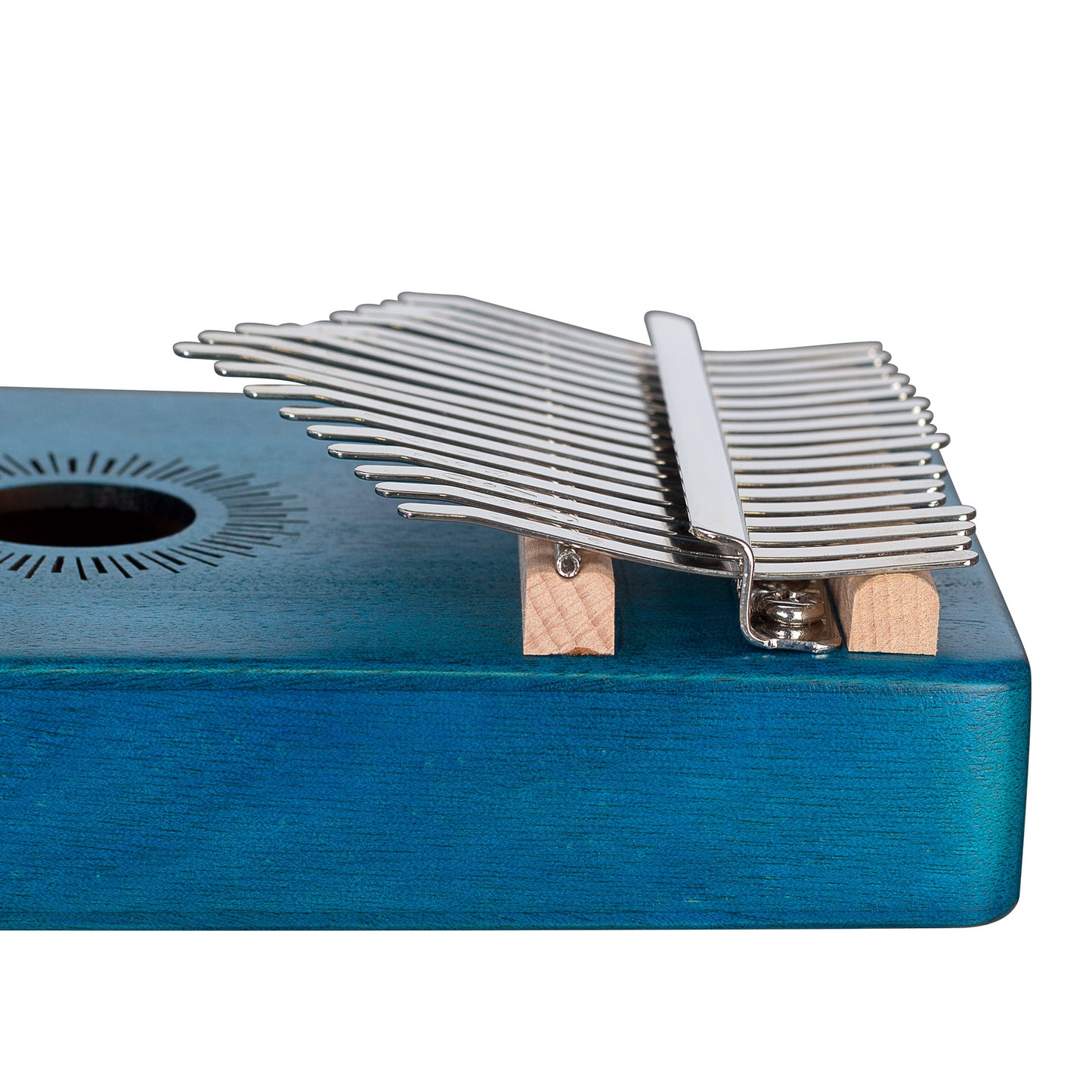 Sela Kalimba Mahogany 17 Blue
