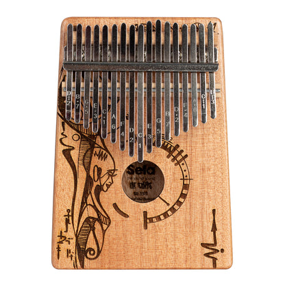 Art Series Kalimba 17 Peaceful Mind