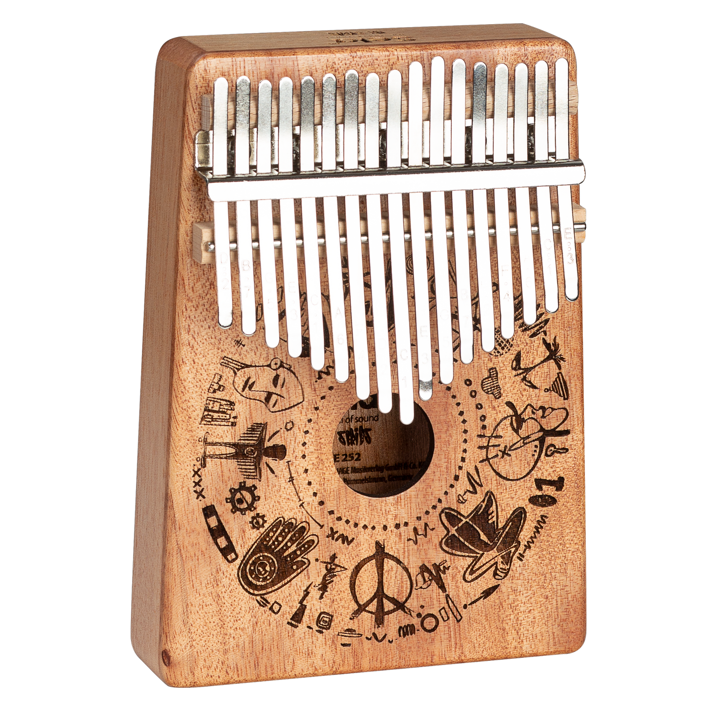 Art Series Kalimba 17 Free Spirit