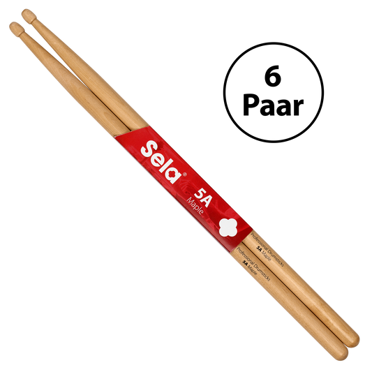 Professional Drumsticks 5A Maple (6 Pair)
