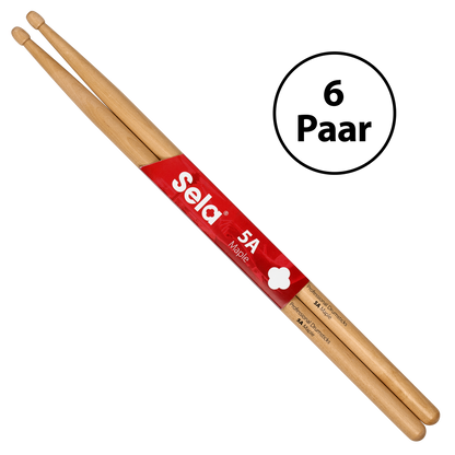 Professional Drumsticks 5A Maple (6 Pair)