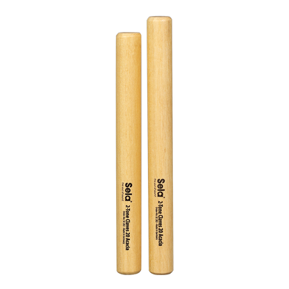 2-Tone Claves 20 Acacia