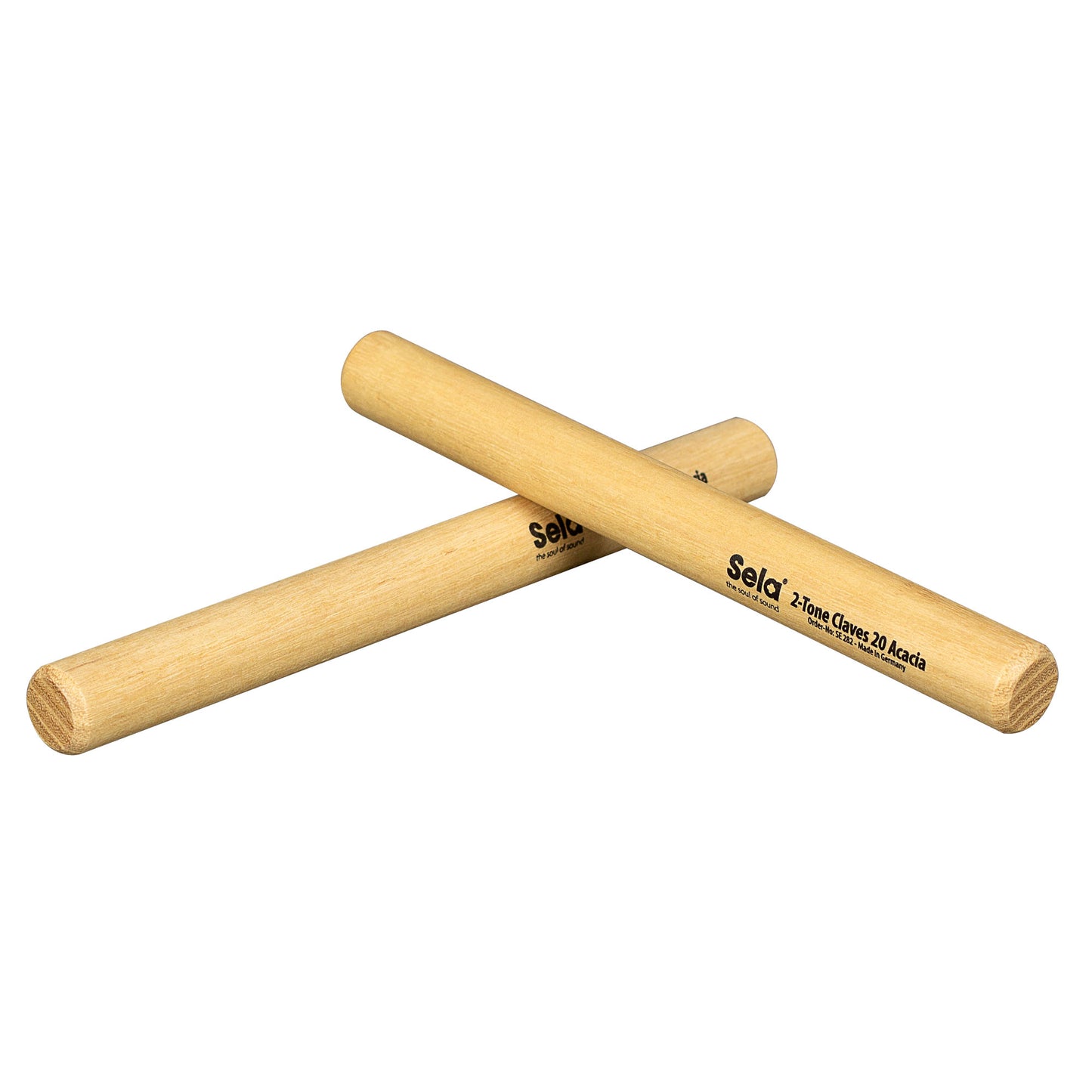 2-Tone Claves 20 Acacia