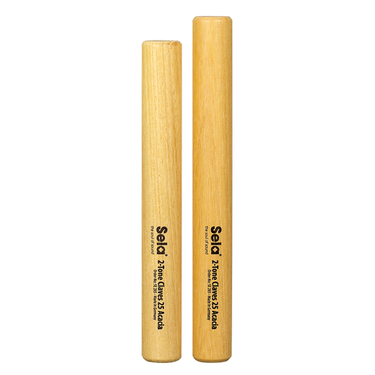 2-Tone Claves 25 Acacia