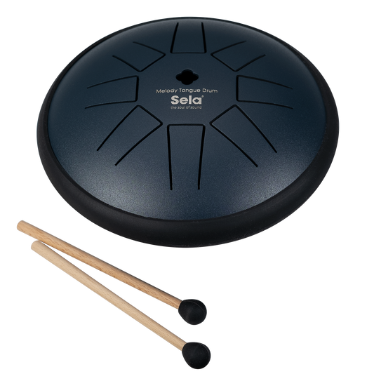 Melody Tongue Drum 6“ D Major Navy Blue