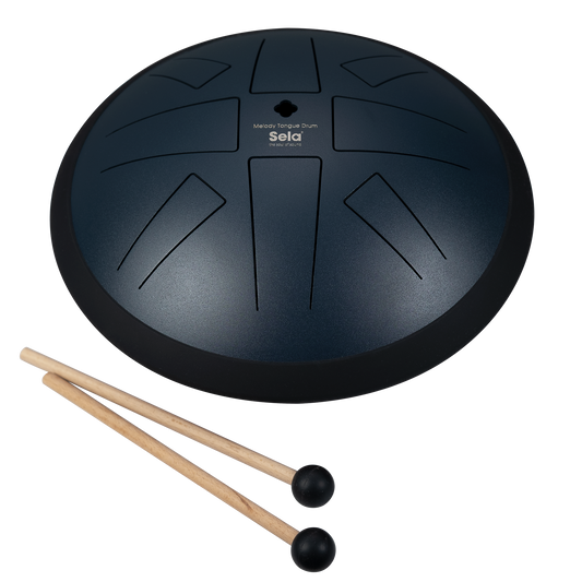Melody Tongue Drum 10“ D Akebono Navy Blue