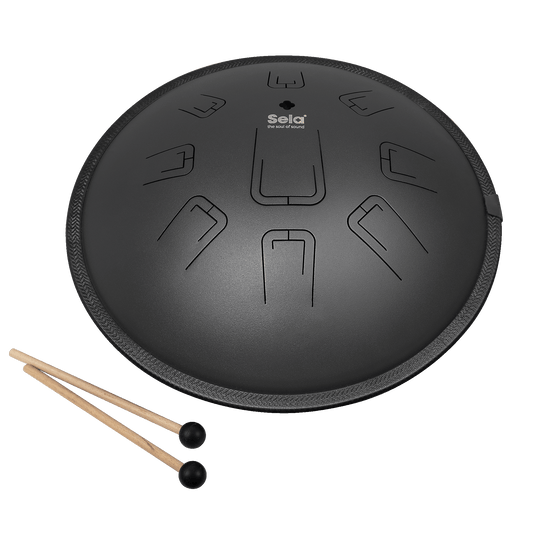 Melody Tongue Drum 14" D Kurd Black