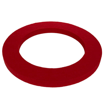 Singing Bowl Felt Ring, 18 cm, red
