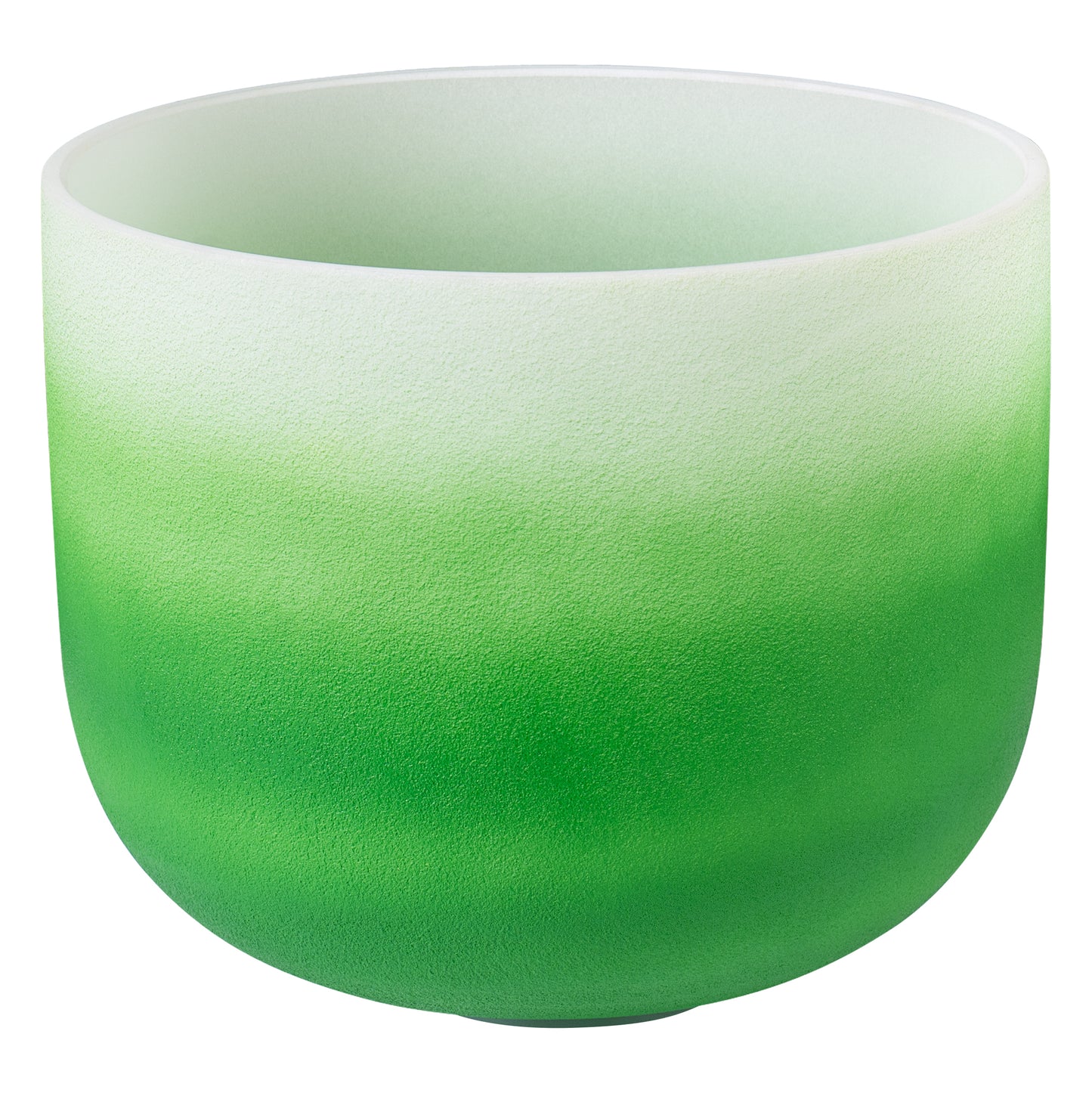 Crystal Singing Bowl Chakra 11" - Green, Heart, F (432 Hz)