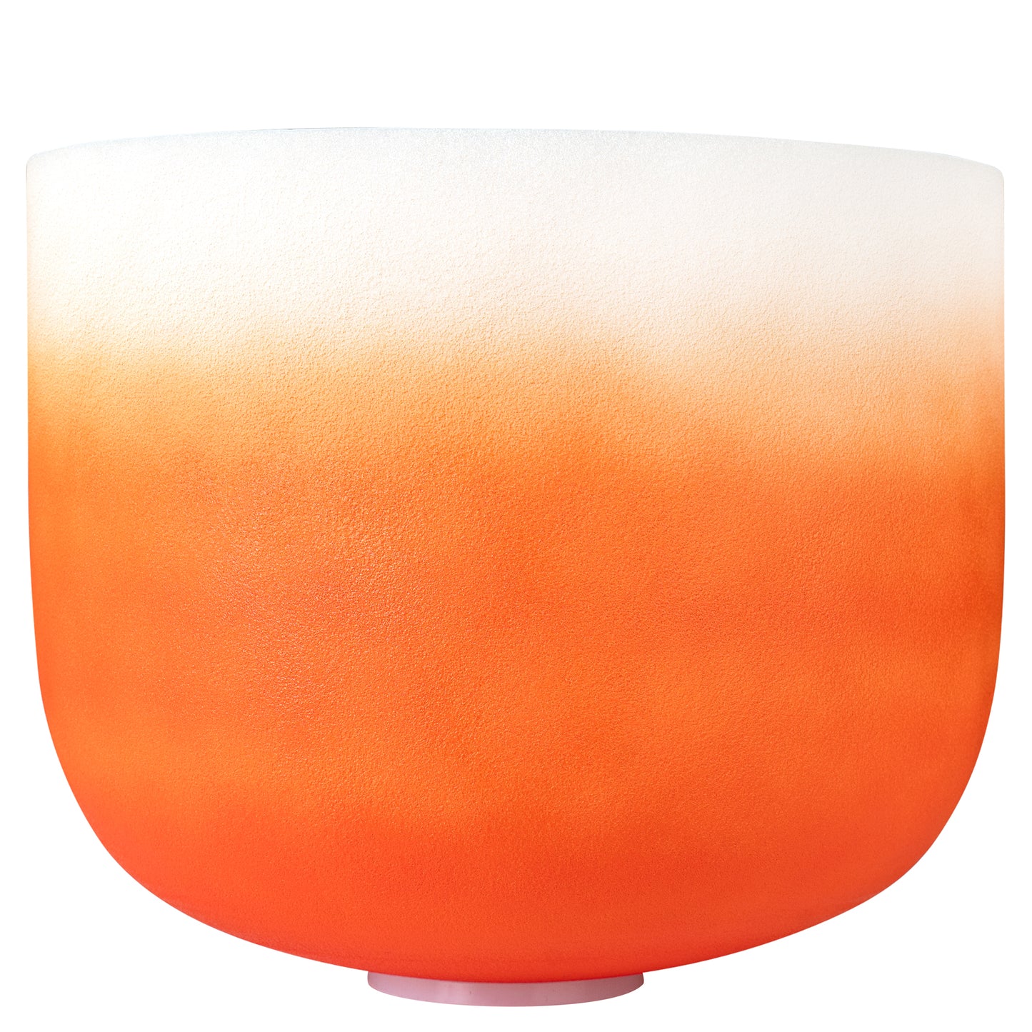 Crystal Singing Bowl Chakra 13" - Orange, Sacral, D (432 Hz)