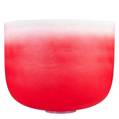 Crystal Singing Bowl Chakra 14" - Red, Root, C (432 Hz)