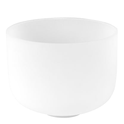 10" Crystal Singing Bowl Frosted 440 Hz in G