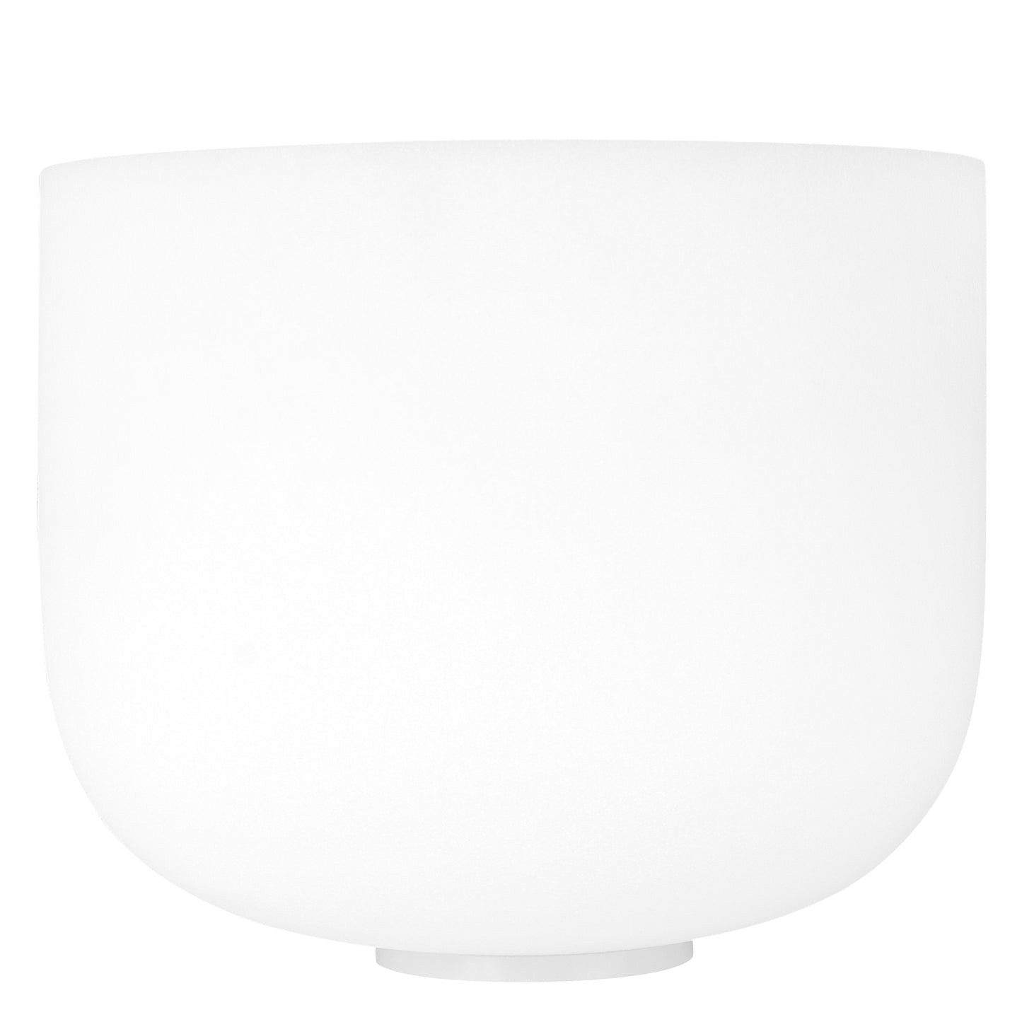 11" Crystal Singing Bowl Frosted 440 Hz in F