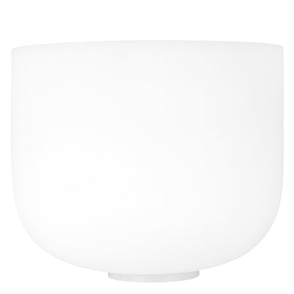 11" Crystal Singing Bowl Frosted 440 Hz in F