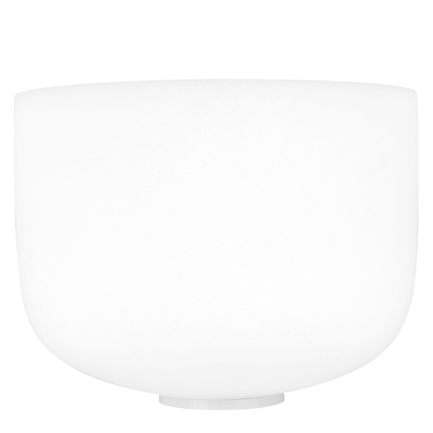 12" Crystal Singing Bowl Frosted 440 Hz in E