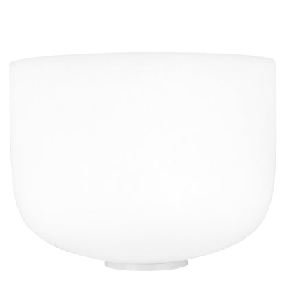12" Crystal Singing Bowl Frosted 440 Hz in E