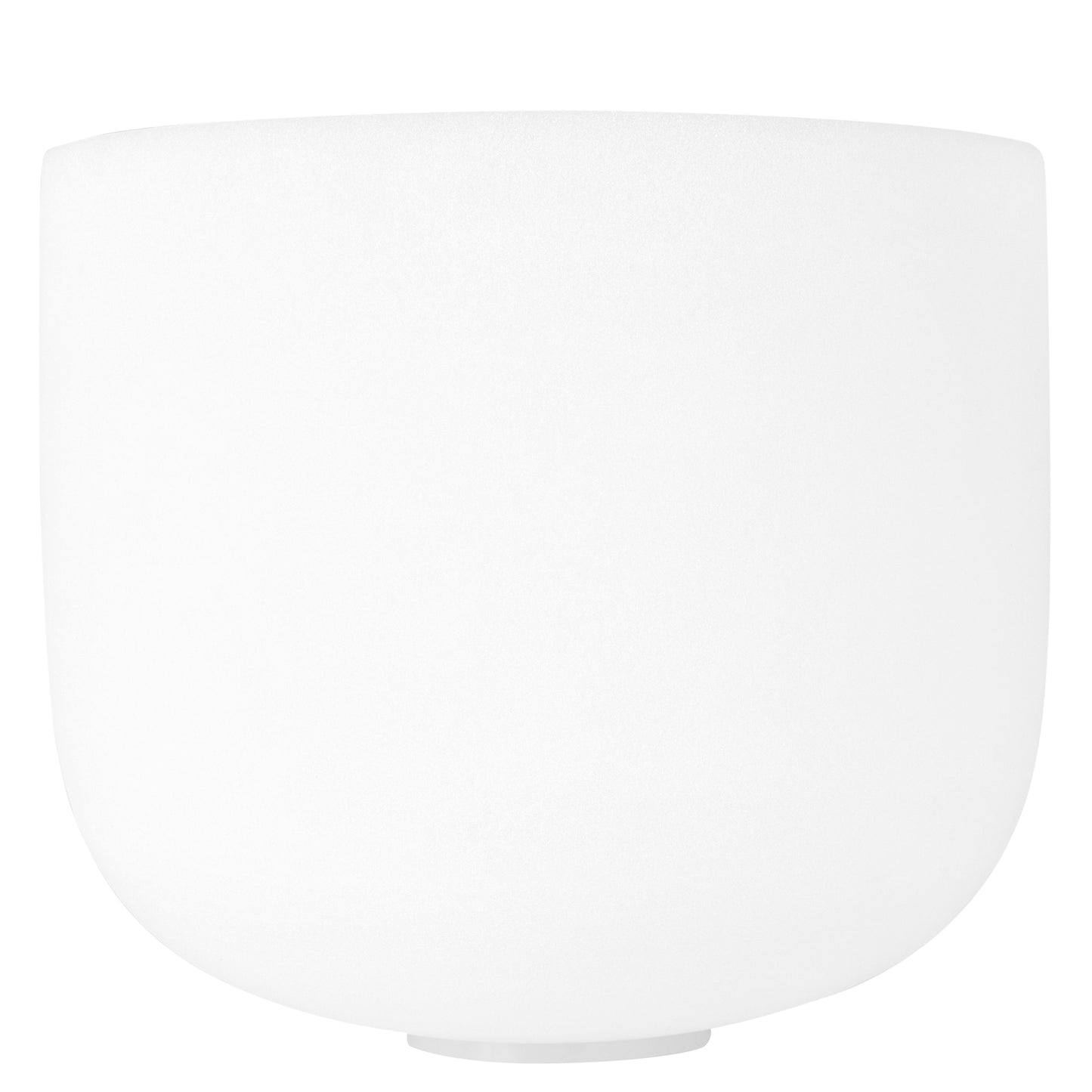 13" Crystal Singing Bowl Frosted 440 Hz in D