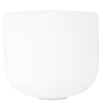 13" Crystal Singing Bowl Frosted 440 Hz in D