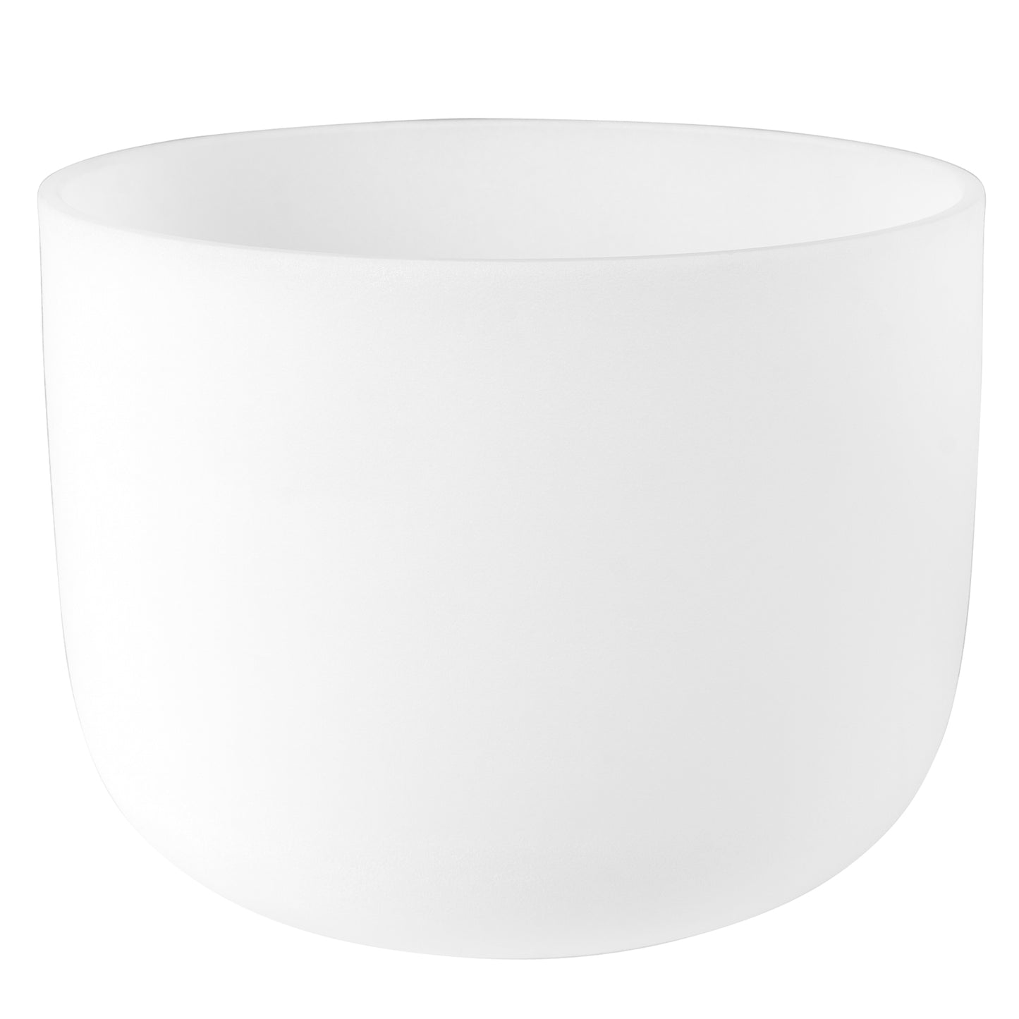 14" Crystal Singing Bowl Frosted 440 Hz in C