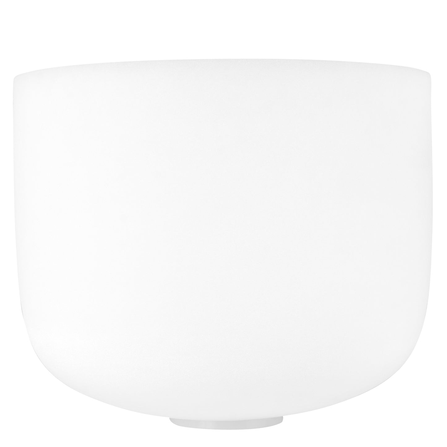 14" Crystal Singing Bowl Frosted 440 Hz in C